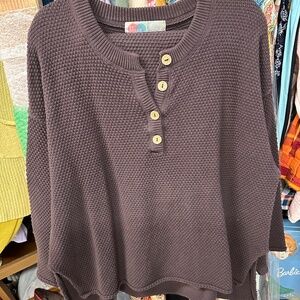 Free People Hailey sweater set Brown size small Worn Once